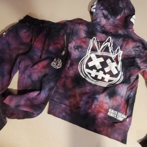 Cult of Individuality Zip-up and sweat pants